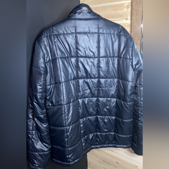 Men’s Black Size XL Timberland Light Weight Quilted Puffer Jacket - Picture 2 of 6